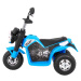 mamido Detská elektrická motorka Minibike modrá