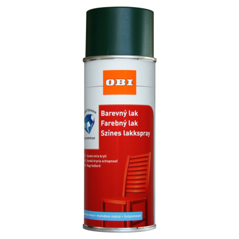 OBI Sprej polomatný RAL 6005 zelený 400 ml