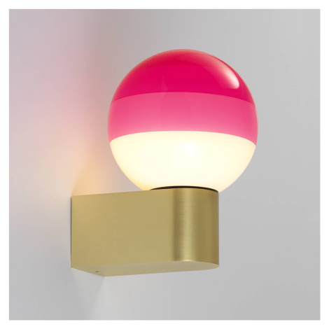 Nástenné svietidlo MARSET Dipping Light A1 LED, ružová/zlatá
