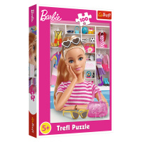 Trefl Puzzle 100 dielikov - Zoznámte sa s Barbie / Mattel, Barbie
