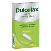 DULCOLAX čapíky 10 mg 6ks