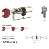 DK - PENTA plus S NIM - nikel matný D 50 + V 60 mm