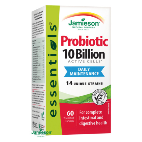 JAMIESON Probiotic 10 miliárd 14 kmeňov 60 kapsúl