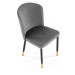 Dizajnová stolička Tiera sivá