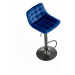 HALMAR H-95 barová stolička granátová / čierna