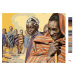 Maľovanie podľa čísel - AFRIKA DOMORODCI (D. RUSTY RUST) Rámovanie: vypnuté plátno na rám, Rozme