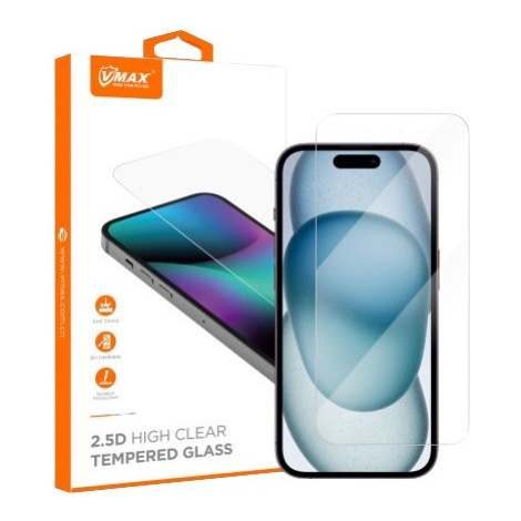 Vmax tempered glass 2,5D Normal Clear Glass Apple iPhone 16 Plus