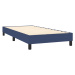 vidaXL Posteľný rám na boxspring modrý 80x200 cm látka