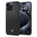 Spigen Enzo Aramid, matte black - iPhone 15 Pro Max