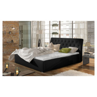 ELTAP MILANO 160X200 + DREVENY KARKAS, SOFT 11, BLACK, 28247