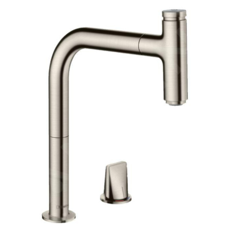 Hansgrohe M71, drezová batéria M7119-H200 s výsuvnou spŕškou, 2-otvorová inštalácia, sBOX, vzhľa