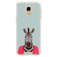 Plastové puzdro iSaprio - Zebra 01 - Samsung Galaxy J6