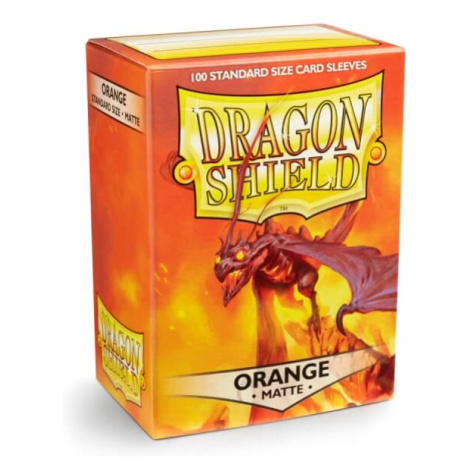 Dragon Shield Obaly na karty Dragon Shield Protector - Matte Orange - 100 ks