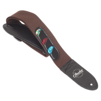 Amumu Cotton Pickholder Strap Brown