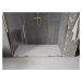 MEXEN/S - Velar Duo posuvné sprchové dvere 200, transparent, złote 871-200-000-02-50