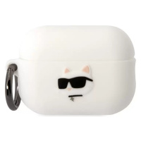 Držiak na nabíjačku slúchadiel Bluetooth, silikónový, karabínka, vzor slnečných okuliarov Kitten