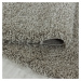 Kusový koberec Sydney Shaggy 3000 natur kruh - 160x160 (průměr) kruh cm Ayyildiz koberce