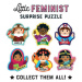 Mudpuppy Puzzle s prekvapením Feminist 70 dielikov
