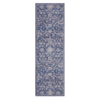 Běhoun Cairo 105584 Alexandria Blue – na ven i na doma - 80x200 cm Nouristan - Hanse Home koberc