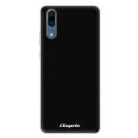 Silikónové puzdro iSaprio - 4Pure - černý - Huawei P20