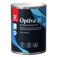 Tikkurila OPTIVA 20 SEMI MATT - Polomatná umývateľná farba TVT F484 - chalk 2,7 l