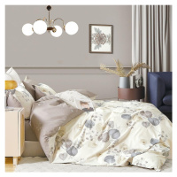 Bavlnená saténová posteľná bielizeň ALBS-M0031B 140x200