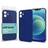 Apple iPhone 14, Silikónové puzdro, Xprotector Soft Touch Slim, tmavomodré