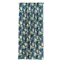 Zeleno-modrý zamatový záves 140x260 cm Kerida – Mendola Fabrics