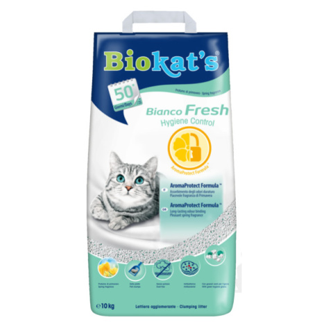 Biokat´s Bianco Fresh Control podstielka 10kg Biokat's