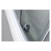 AQUALINE - AIGO Štvrťkruhová sprchová zástena 900x900x2040, biely profil, číre sklo YB93
