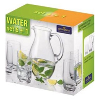 BOHEMIA ROYAL CRYSTAL Water súprava 7 pcs