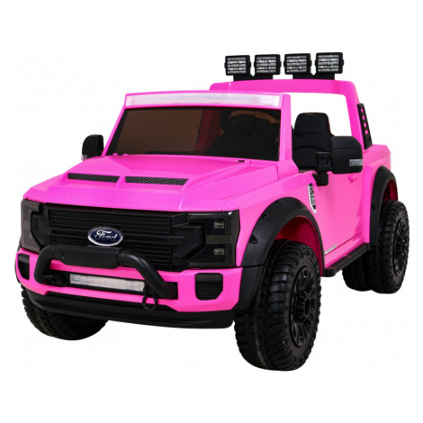 Ružová elektrické autíčka