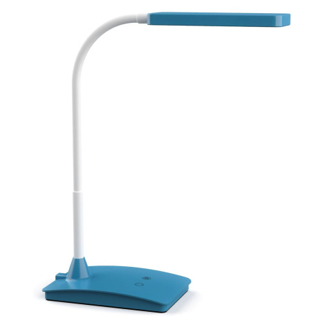 LED stolová lampa MAULpearly, CCT stmievateľná modrá