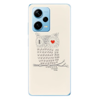 Odolné silikónové puzdro iSaprio - I Love You 01 - Xiaomi Redmi Note 12 Pro+ 5G