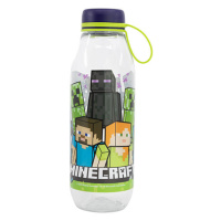 Storline Fľaša na pitie Minecraft - priehľadná - 650 ml