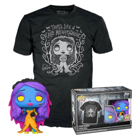 Funko POP! & Tee Box: Corpse Bride - Emily (BLKLT) S