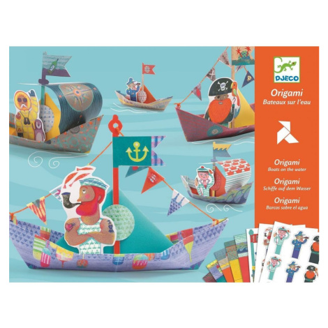 Djeco Origami skladačka plávajúce lode