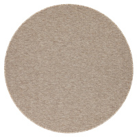 Béžový okrúhly vonkajší koberec ø 160 cm Vagabond™ - Narma