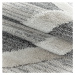 Kusový koberec Pisa 4709 Grey kruh - 120x120 (průměr) kruh cm Ayyildiz koberce