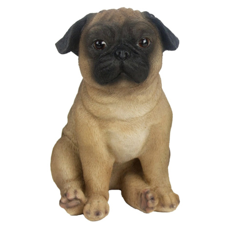 Sunny Garden Dekoratívna figúrka mops rôzne druhy 22 cm, 1 ks