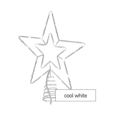 Štandard LED spojovacia vianočná hviezda KIFO 28,5 cm studená biela EMOS