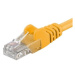 PremiumCord Patch kábel UTP RJ45-RJ45 CAT6 5m žltá