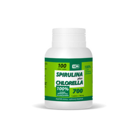 VIRDE SPIRULINA+CHLORELLA tbl 100