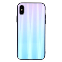 Plastové puzdro Aurora Glass pre Apple iPhone 7/8/SE 2020 modro-ružové