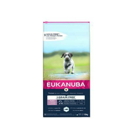 Eukanuba Dog Puppy&Junior Large&Giant Grain Free 12kg zľava