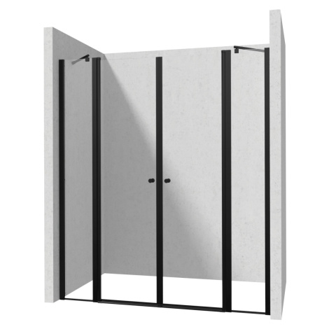DEANTE/S - Sprchové dvere dvojité výklopné 90x90 KTSUN41P+KTSUN41P KERRIA/0158