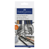 Umelecká sada Faber-Castell GOLDFABER Charcoal sketch - 7ks