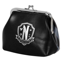 Peňaženka retro Wednesday - Nevermore logo