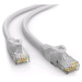 Kabel C-TECH CB-PP6-10 patchcord Cat6, UTP, šedý, 10m