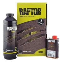 Raptor -  farebný tvrdý ochranný náter  - SET ral 3003 - rubínová 1,05 l